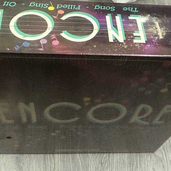 Vintage Parker Brothers Board Game Encore 1989 NOS sealed 80s Singing Game Fun - Picture 3 of 3